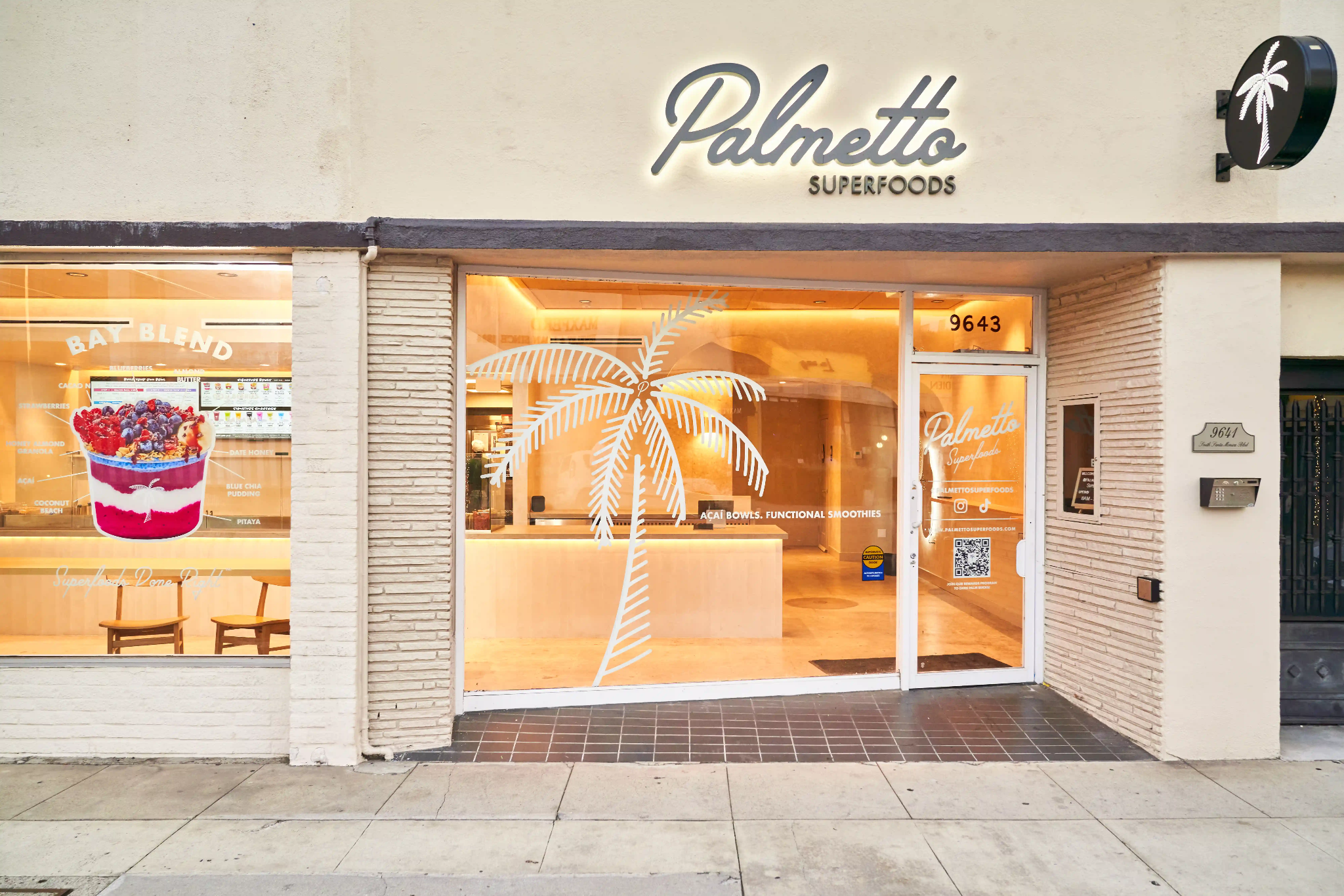 Palmetto Superfoods Beverly Hills storefront
